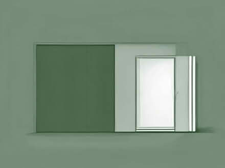 Photo of Back door for garage (Hest Bank LA2) #1