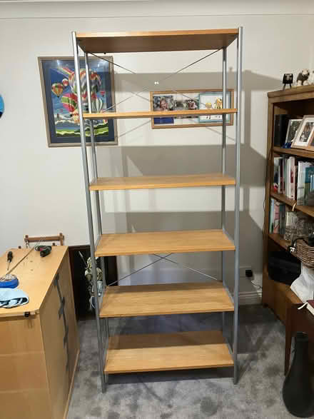 Photo of free Tall ikea shelving unit (Williamson Park LA1) #1