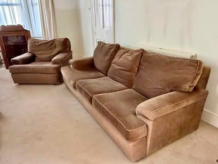 Photo of free Sofa and chair (Llandeilo SA19) #1