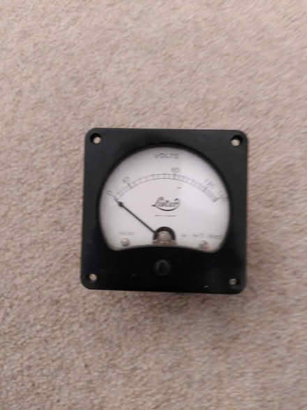 Photo of free Lister voltmeter gauge (Iffley Road OX4) #1