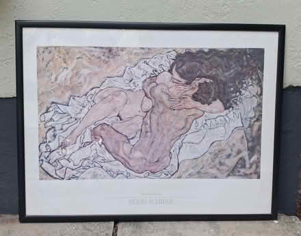 Photo of free Large Egon Schiele Framed Print (Old Park BT14) #1