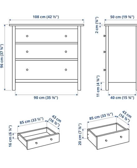 Photo of free Ikea chest of drawers (Buckhurst Hill IG9) #2