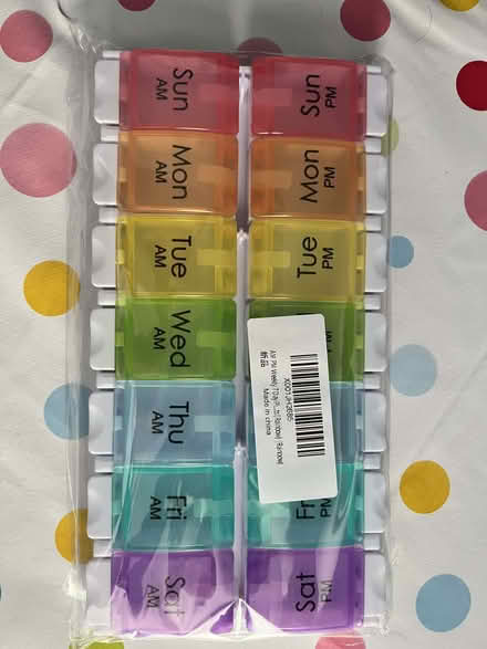 Photo of free Large Pill Box (Ballynafoy BT6) #1