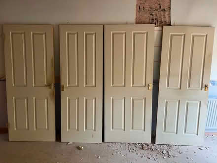 Photo of free Internal white doors x4 (Caversham RG4) #1