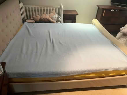 Photo of free Super king size bed and mattress (Walton on thames KT12) #1