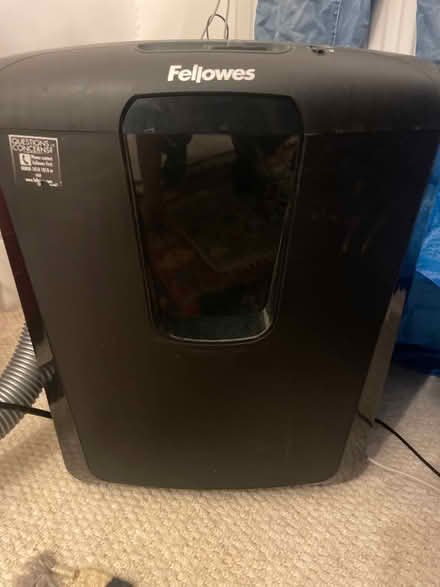 Photo of free Fellowes Shredder -broken (South Norwood SE25) #2