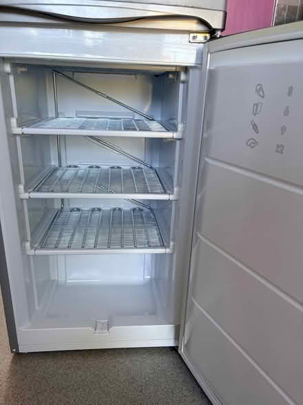 Photo of free Silver fridge freezer (Nassington PE8) #3