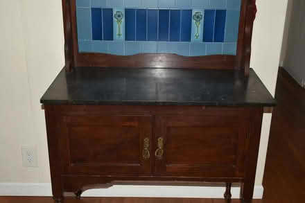 Photo of free Antique Bar Cabinet (3231 Vineyard Ave) #1