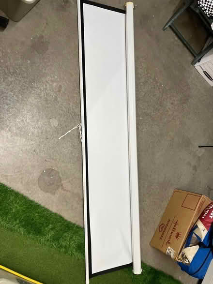 Photo of free Projector screen (Piner and Fulton) #2