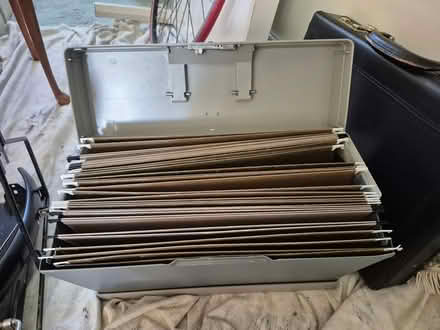 Photo of free Document box with hanging files (Appleton) #2