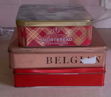 Photo of free Biscuit tins (Dearnley OL15) #1