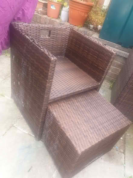 Photo of free Garden table and chairs cube set (Treuddyn CH7) #2