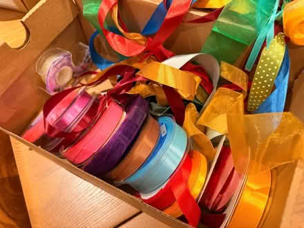 Photo of free Box of ribbons (Highbury N5) #3