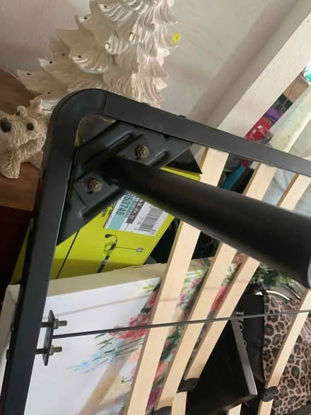 Photo of free Full size bed frame (Miami, Fla) #2