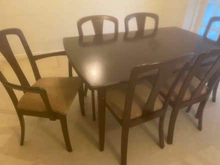 Photo of free Dining table and chairs (Groby LE6) #1