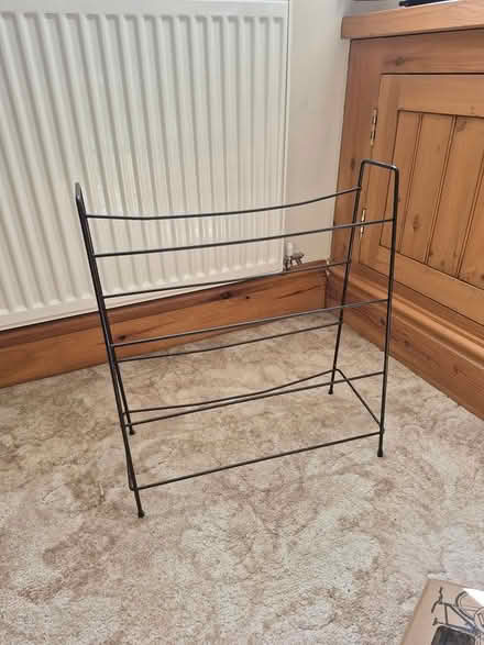 Photo of free Metal shoe rack (Appleton) #1