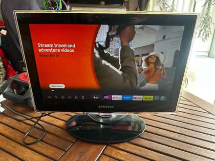 Photo of free 2 x TV, drawers, garden table (Sanderstead CR2) #1
