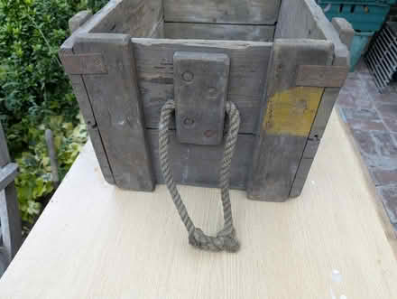 Photo of free Vintage Wooden Army Box (West Wickham, BR4) #2