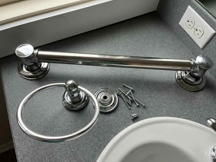 Photo of free Remodeling: towel racks (North Shore / below Troy Hill) #1