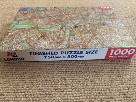 Photo of free 1000 piece jigsaw AZ London (Stretton, Rutland LE15 7) #2