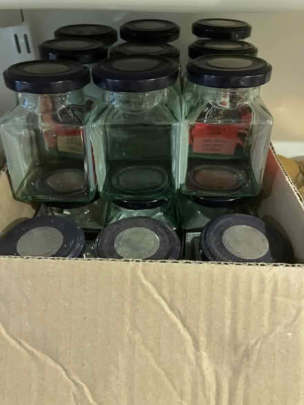 Photo of free Box of empty jam jars (Hindhead GU26) #1