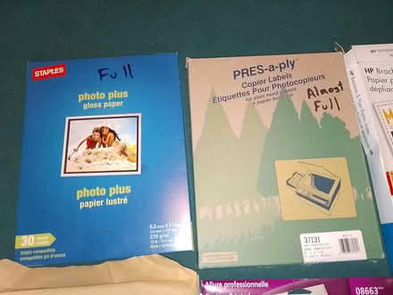 Photo of free Printer Paper etc (South-End Guelph) #2