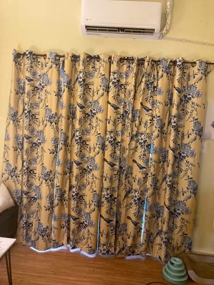 Photo of free Yellow Bird curtains (Set of 4 ) (Scaggsville) #2