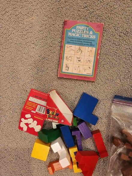 Photo of free wood puzzles, spatial games/toys (Santa Monica) #1