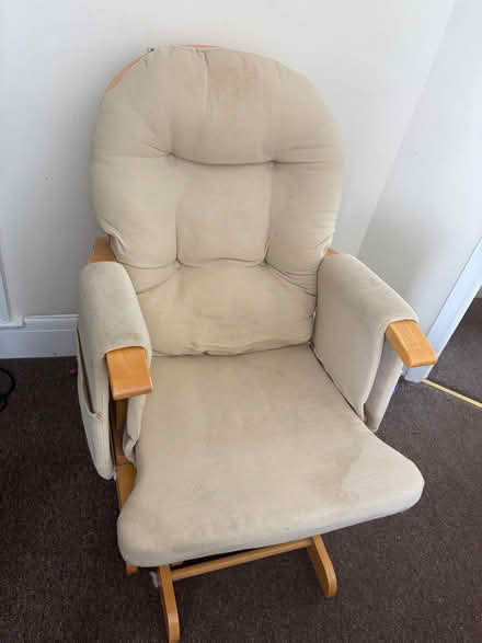 Photo of free Nursing chair and rocking footstool (Fareham PO16) #1