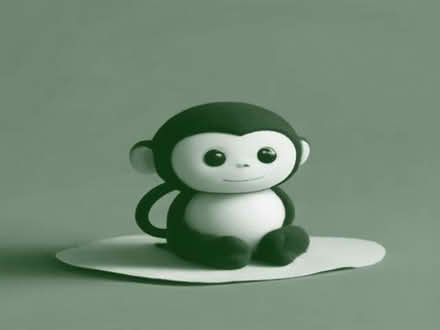 Photo of Soft toy monkey (Old Malden KT4) #1