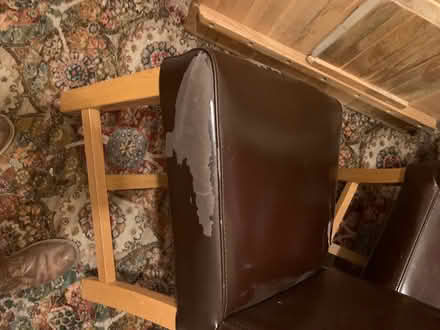 Photo of free 3 Dinning chairs (Tottington Bury BL8) #3
