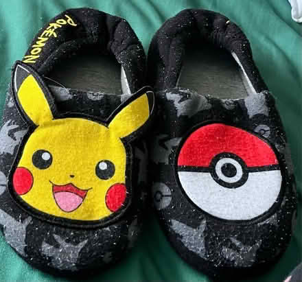 Photo of free Kids Pokemon slippers size 3 (Peachcroft OX14) #1
