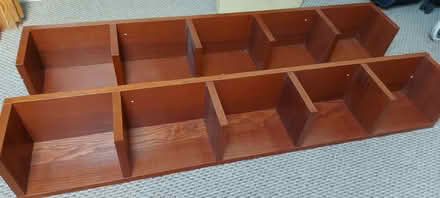 Photo of free Two IKEA CD/DVD wooden wall units (Congleton CW12) #4