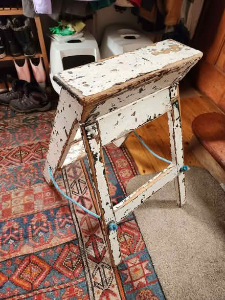Photo of free Shabby chic stepladder (or shelves) (Colinton EH13) #1