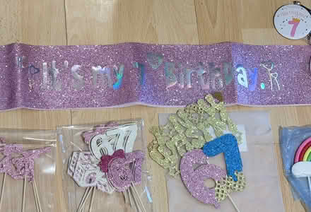 Photo of free Girls 7 year old Birthday Decorations (Ashburton SE25) #2