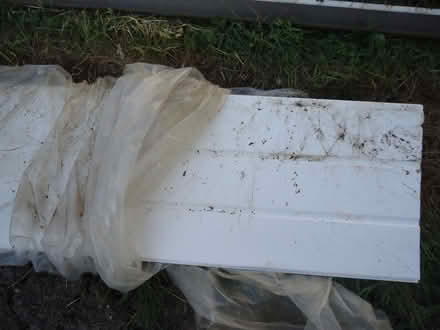 Photo of free An UNUSED 320 cm long 300 mm white plastic soffit board (Willingdon BN20) #1