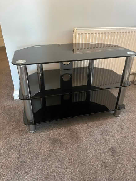 Photo of free Glass TV table (Burrsville CO15) #2