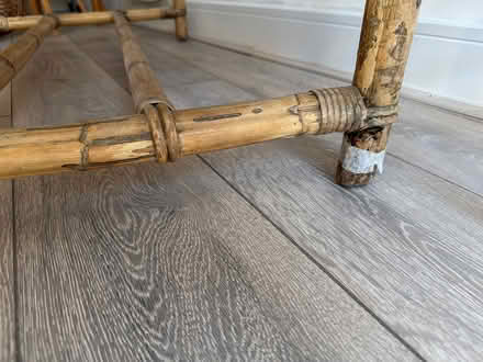 Photo of free Bamboo wood coffee table (E5) #3