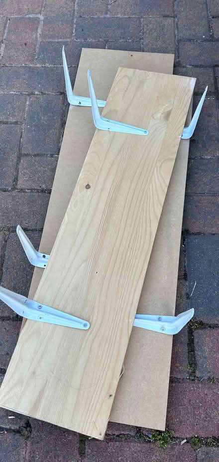 Photo of free Shelves with brackets (Walton ST15) #1
