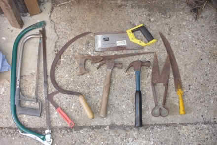Photo of free Rusty tools from Mum's garage. (Far Bletchley MK3) #1