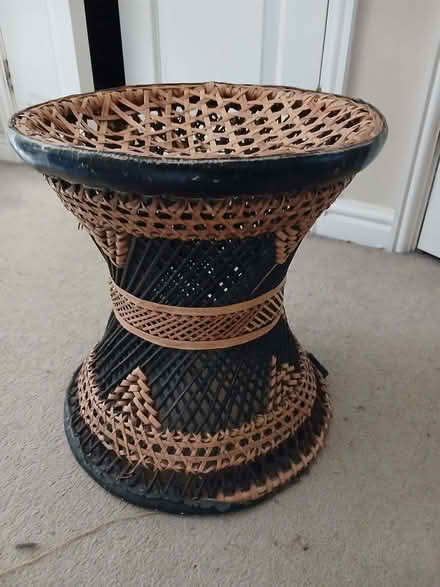 Photo of free Whicker stool (Baswich ST17) #1