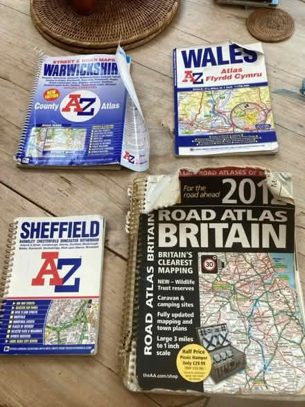 Photo of free Road atlases etc (Iffley Road OX4) #1