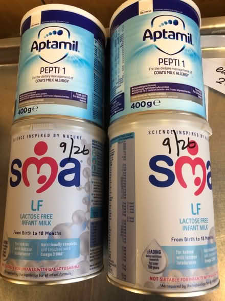Photo of free Specialist baby milk (New Addington - Parkway CR0) #1