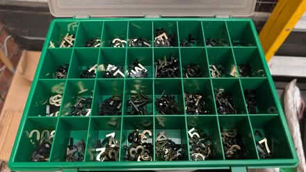Photo of free Plastic letters and numbers (Malvern Link WR14) #1