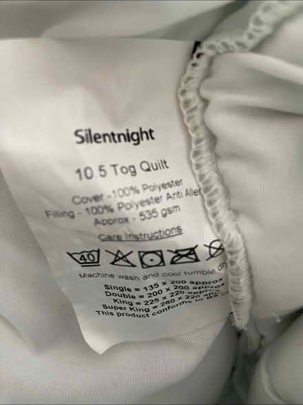 Photo of free Duvet 10.5 tog/ pillows & covers (Barrow in Furness. LA14) #2