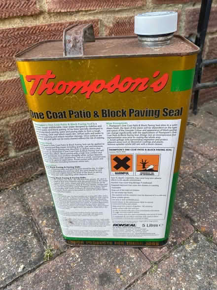 Photo of free Block Paving Sealant (Caversham RG4) #2