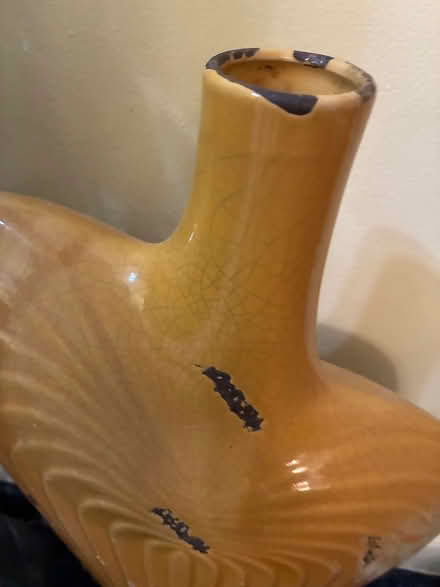 Photo of free Yellow Vase “20” & “12” inches (Scaggsville) #2