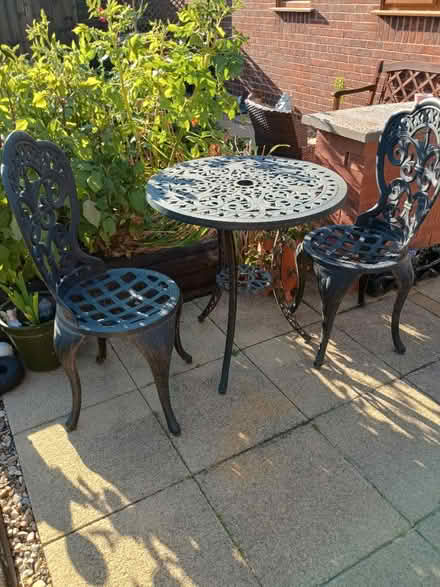 Photo of free Bistro patio set (Downham market) #1
