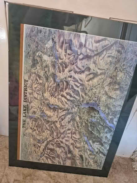 Photo of free Framed Lake District map (Appleton) #1