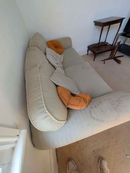 Photo of free Jacquard print roll arm 2 seater sofa (Hove Station area BN3) #4